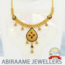 Maybe you would like to learn more about one of these? Latest Gold Necklace Designs Set Online Abiraame Jewellers Singapore Making Charges Making Charges