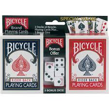 At board&dice, we condemn all expressions of discrimination and bigotry, whether related to gender, gender identity and expression. Bicycle Standard Index Playing Cards And Dice Set Card Dice Games Baby Toys Shop The Exchange
