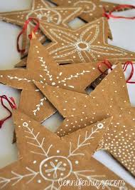 Cardboard Christmas Decorations Bren Did Recycled Christmas Decorations Paper Christmas Ornaments Christmas Paper Crafts