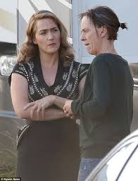 News item watch an exclusive clip from 'roadrunner: Kate Winslet And Judy Davis Seen Talking Things Over On Set Of The Dressmaker Daily Mail Online