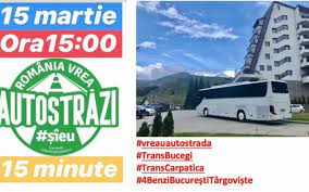 Maine, 15 martie, la ora 15:00, venim cu masinile in piata victoriei si tragem pe dreapta in fata guvernului timp de 15 minute. Un Hotel De 4 Stele Din MunÅ£ii Bucegi Se AlÄturÄ Protestului Romania Vrea AutostrÄzi
