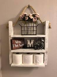 Rustic Hanging Ladder Shelf Diy Bathroom Inspiration Hanging Ladder Bathroom Decor