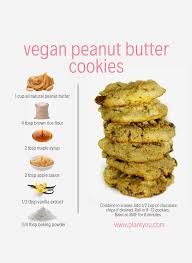 Classic Vegan Peanut Butter Cookies With Chocolate Chips Recipe Vegan Peanut Butter Cookies Easy Vegan Cookies Vegan Snacks Easy