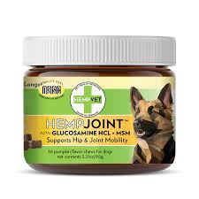 HEMPJOINT with 85mg CBD + Glucosamine HCL + MSM – HempVet Pet Health  Remedies