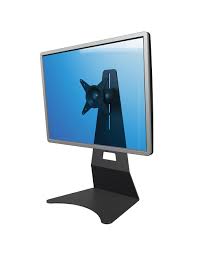 Freestanding Height Adjustable Steel Monitor Stand - Online Ergonomics