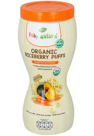 Baby Natura Organic Riceberry Puffs (40g)