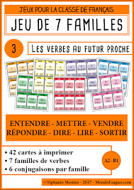 Ce cookie est utilisé pour identifier la fréquence des visites et le temps que passe le visiteur sur le site. 7f Les Verbes 3 Futur Proche Mondolinguo Francais Passe Compose Jeu Conjugaison Conjugaison