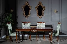( 3.5 ) out of 5 stars 287 ratings , based on 287 reviews current price $152.98 $ 152. Casa Padrino Luxury Baroque Dining Room Chair Set Mint Green Brown 53 X 55 X H 109 Cm Noble Kitchen Chairs Set Of 6 Baroque Dining Room Furniture