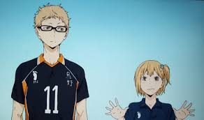 Alongside his light hair color and large frame, his most outstanding feature is his missing eyebrows. Haikyuu Is Madness Karasuno S Shortest And Karasuno S Tallest