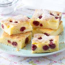 Kleckselkuchen Mit Pudding Kirschen Rezept Lecker Rezept Kuchen Kuchen Rezepte Einfach Kuchen Und Torten Rezepte