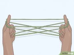 The japanese call these string tricks ayatori. How To Play The Cat S Cradle Game 12 Steps With Pictures