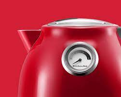 Kitchenaid offers a complete range of premium major and small appliances to achieve professional results in your kitchen. Kitchenaid Artisan 1 5l Kettle 5kek1522ber Empire Red Ireland
