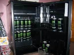 Themajor prize is a black monster ® counter top fridge valued at $200nzd, filled with 24x500ml black monster ® original product valued at $72nzd. Refrigerator With Monster Energy Drinks Monster Energy Drink Monster Energy Energy Drinks