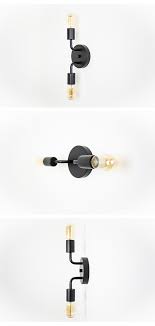 Black Wall Sconce Black Wall Light Vanity Lighting Etsy Black Wall Sconce Victorian Wall Sconces Decorative Wall Sconces
