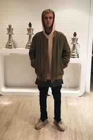 Justin Bieber Wearing Undercover Blouson Undercover Homme Adidas Yeezy Boost Fashion Clothes Women Street Style 2018 Fashion