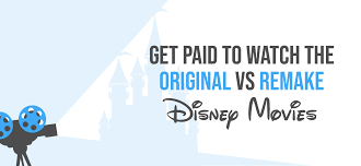 Watch the disney animated movies in order and build up to disney's modern takes on family, female empowerment, and ego with moana. Get Paid 1 000 To Watch Original Vs Remake Disney Movies