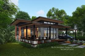 Architects didn't create floor plans with an l shape just because they look good. Stylish Two Bedroom Bungalow With L Shape Balcony House And Decors