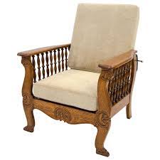 Antique louis xv style armchair. Antique Oak Morris Reclining Chair Quarter Sawn Oak At 1stdibs