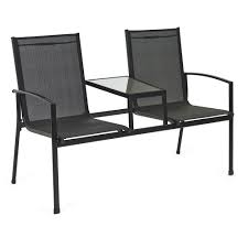 Wilko Companion Chair Black Furniture Metal Outdoor Furniture Garden Furniture