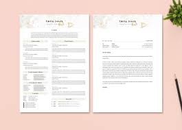 Water Color Cv Resume Tempalate C Template Design Resume Resume Design Template