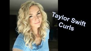 Though it's pretty obvious i learned that your hair can completely change texture. Taylor Swift Curls How To Short Medium Long Hair Youtube