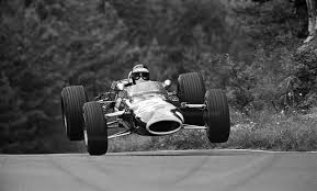 Nascar started racing at dover back in 1969 but this track wasn't always been like it is today. Jackie Oliver Airborne In The Lotus Ford Formula 1 Car Classic Racing Cars Racing