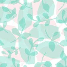 It depicts a forest landscape and makes use of neutral colors and subdued accent tones. Seamless Repeat Pattern With Green Branches And Transparent Geometric Shapes On White Background Nature Inspired Wallpaper Gift Wrap Textile Wall Art Design Royalty Free Cliparts Vectors And Stock Illustration Image 75748698