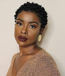 This hairstyle is one that should go right to the top of the list if you are looking for a cool short cur for your natural short curls. Short Hairstyles For Black Women