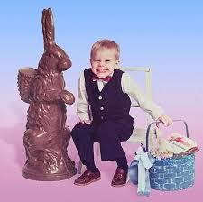 Primitives by kathy set of 5 3.75 happy easter bucket decoration 105052. Giant 3 Foot Premium Chocolate Bunny Morkes Chocolates