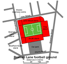 Bramall Lane Stadium Guide Seating Plan Tickets Hotels