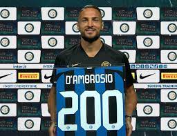 In the transfer market, the current estimated value of the player danilo d'ambrosio is 13 400 000 €, which exceeds the weighted. Danilo D Ambrosio 200 Inter Appearances News