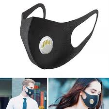 Black Valve Mask Mouth Face Masks Anti Pm2 5 Dust Maske Offer At Luxclout Com Respirator Mask Mask 3m N95