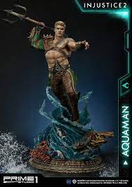 prime 1 studio 超級英雄 武力對決2 水行俠アクアマンpmdcij 01 1 4 比例全身雕像作品普通版 ex版 玩具人toy people news aquaman comic character statue aquaman dc comics