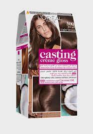 Purchase your favorite professional l'oreal professionnel haircolor products online at saloncentric. Buy L Oreal Brown Casting Creme Gloss Hair Color 500 For Women In Mena Worldwide 3600521230299