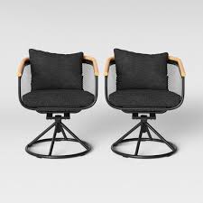 Maybe you would like to learn more about one of these? Bangor 2pk Swivel Rocker Patio Dining Chair Charcoal Project 62 Target