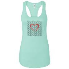 The Love Frequency Ladies Ideal Racerback Tank In 2019
