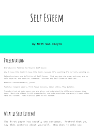 So, let's start to explain : Self Esteem Self Psychology