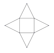 Zeichen das netz der folgenden pyramiden und bestimme ihre (b) pyramide mit rechteckiger grundfläche. Darstellung Vom Prismen Und Pyramiden