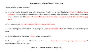 Waktu operasi klinik kesihatan kelantan, senarai klinik kesihatan daerah kota bharu, tujuan klinik kesihatan ditubuhkan. Klinik Kesihatan Cheras Baru Posts Facebook