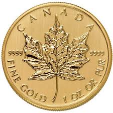 1 Oz Canadian Gold Maple Leaf Coin 9999 Pure Random Year Varied Condition In 2020 Gold Coins For Sale Gold Bullion Bars Maple Leaf Gold