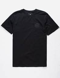 Vans Holder Ii Heather Black Mens T Shirt Htblk 330640128 Heather Black Shirts Mens Tshirts
