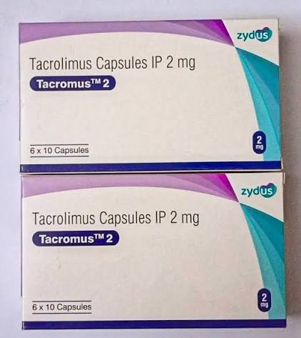 TACROMUS 2MG ( TACROLIMUS CAPSULES IP 2MG ) at ₹ 550/stripe | Pharmaceutical Capsules in New Delhi | ID: 2853413074155