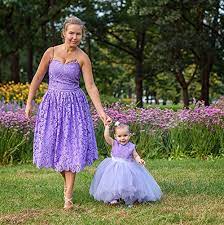 4.3 out of 5 stars, based on 4 reviews 4 ratings current price $14.99 $ 14. Amazon Com Outfits Mother Daughter Dresses Mommy And Me Dress Matching Mother Daughter Matching Outfit Matching Dress Matching Dresses Lace Lavanda Handmade