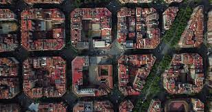 While the entire city of barcelona is gorgeous in itself, the unfinished masterpiece by antoni gaudí, the sagrada família church, is simply mindblowing. Aerial Top View Of Barcelona Stock Footage Video 100 Royalty Free 1033465706 Shutterstock