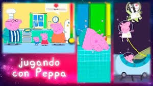 Juego online para niños de 2 a 3 años. Jugando Con La Familia Pig Juegos De Peppa Pig Online Juegos Online Para Ninos Youtube