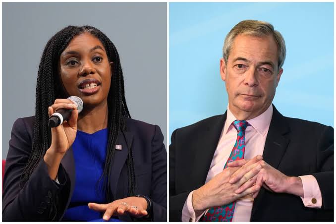 Farage shares video after Badenoch 'fakery' comment