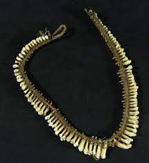 Necklace Made Out Of Teeth Viking Jewelry Bone Necklace Larp