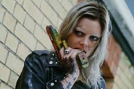 Samara weaving as nix degraves in guns akimbo. Film Review Guns Akimbo The Macguffin