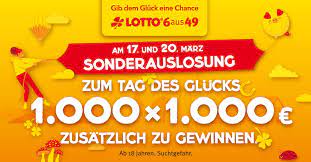 Bei super 6 gibt es gewinne bis zu 100.000 euro. Lotto 6aus49 Sonderauslosung Marz 2021