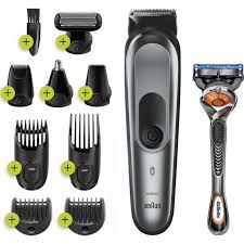 Optez pour la tondeuse corps homme philips pour plus de confort lors de vos rasages. Tondeuse Multi Fonction Mgk7221 Braun 10 Fonctions En 1 Barbe Cheveux Corps Nez Oreilles Precision Le Comptoir Du Barbier